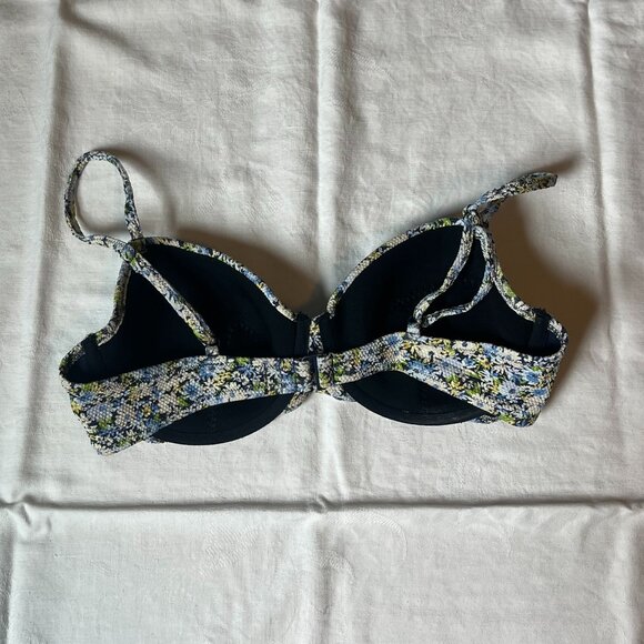 Floral Underwire Bikini Swim Top - Picture 2 of 4
